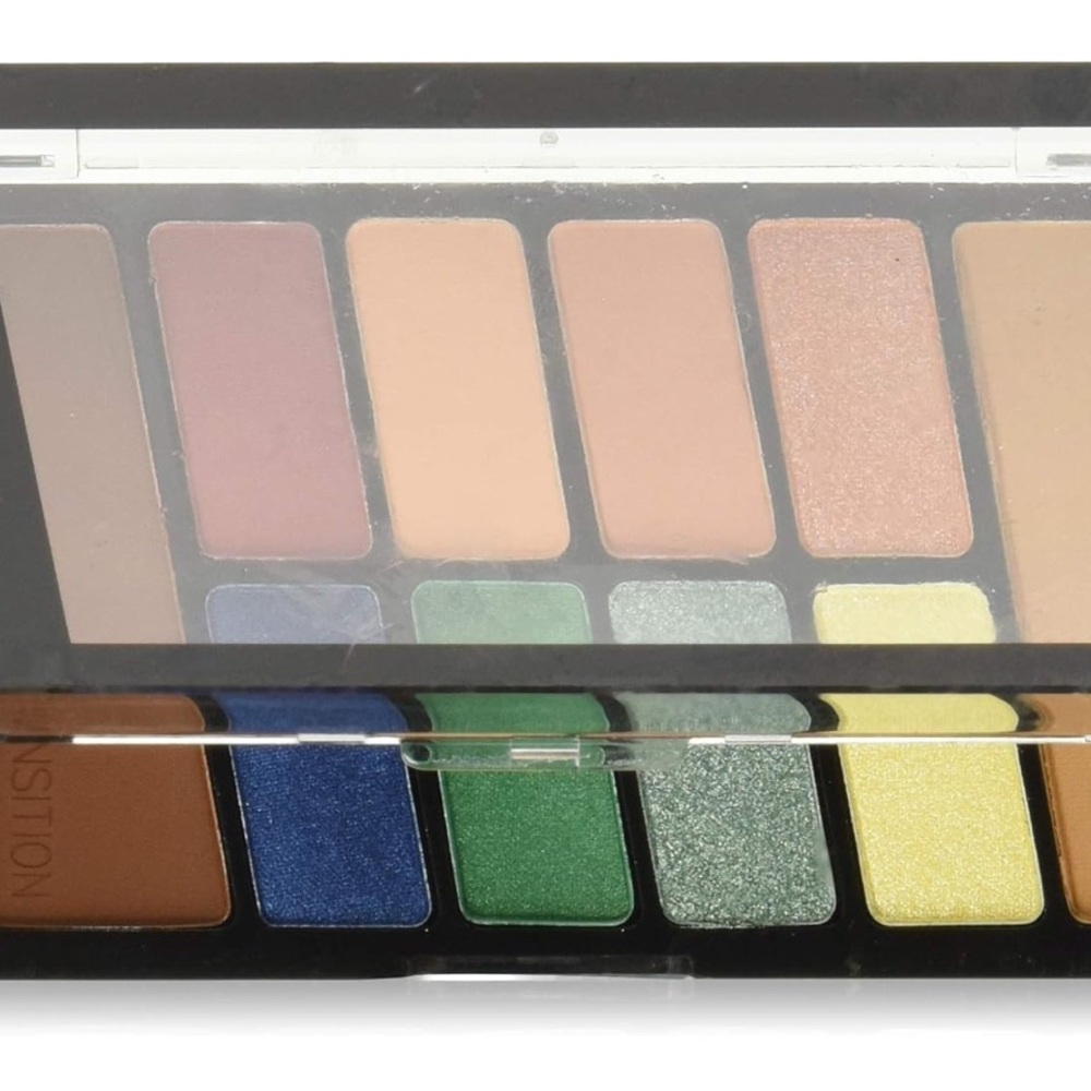 Wet n Wild Brown and Blue Eyeshadow Palette Vibrant Pigments